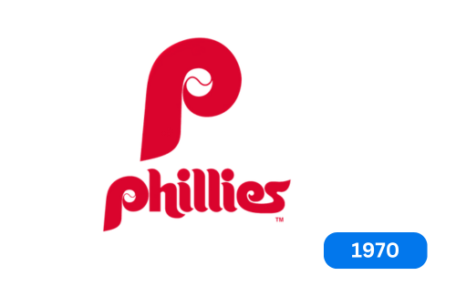 Philadelphia Phillies Logo 1970-1975