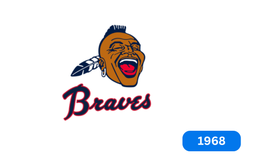 Atlanta Braves Logo 1968-1971