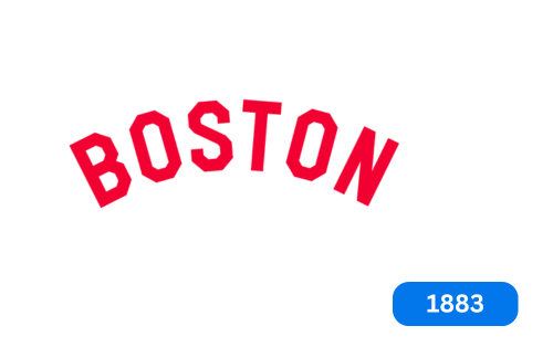 Boston Beaneaters Logo 1883-1888