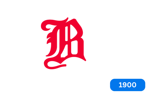 Boston Beaneaters Logo 1900