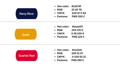 Color codes of Atlanta Braves logo